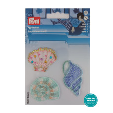 Iron-on Patch Embroidery Motifs - Shells Iron-on Patch Embroidery Motifs - Shells
