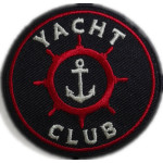 Applicazione Termoadesiva Rotonda - Yacht Club Applicazione Termoadesiva Rotonda - Yacht Club