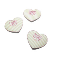 Marbet - Applicazioni Termoadesive - Cuore Rosa Marbet - Applicazioni Termoadesive - Cuore Rosa