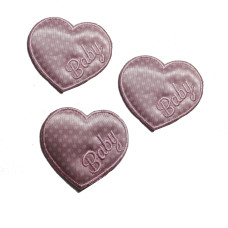 Marbet - Applicazioni Termoadesive - Cuore Rosa Baby Marbet - Applicazioni Termoadesive - Cuore Rosa Baby