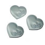 Marbet - Applicazioni Termoadesive - Cuore Celeste Baby Marbet - Applicazioni Termoadesive - Cuore Celeste Baby
