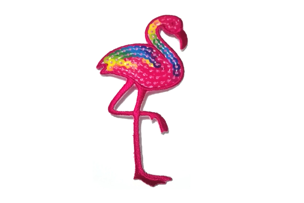 Paillettes Flamingo Patch Paillettes Flamingo Patch