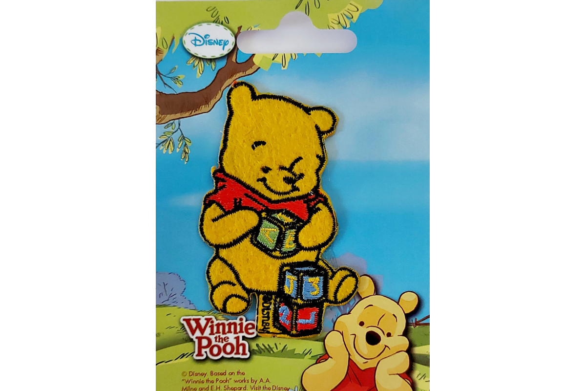 Applicazione Termoadesiva - Winnie the Pooh che Gioca Applicazione Termoadesiva - Winnie the Pooh che Gioca