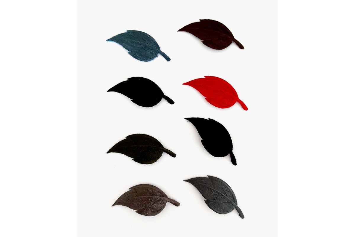 Disegni Termoadesivi Foglie Medie - Colori Assortiti Disegni Termoadesivi Foglie Medie - Colori Assortiti