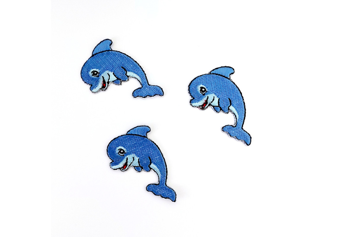 Iron-on Patch - Dolphin