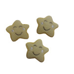 Marbet Iron-on Patch - Star with Cream Cheeks Marbet Iron-on Patch - Star with Cream Cheeks