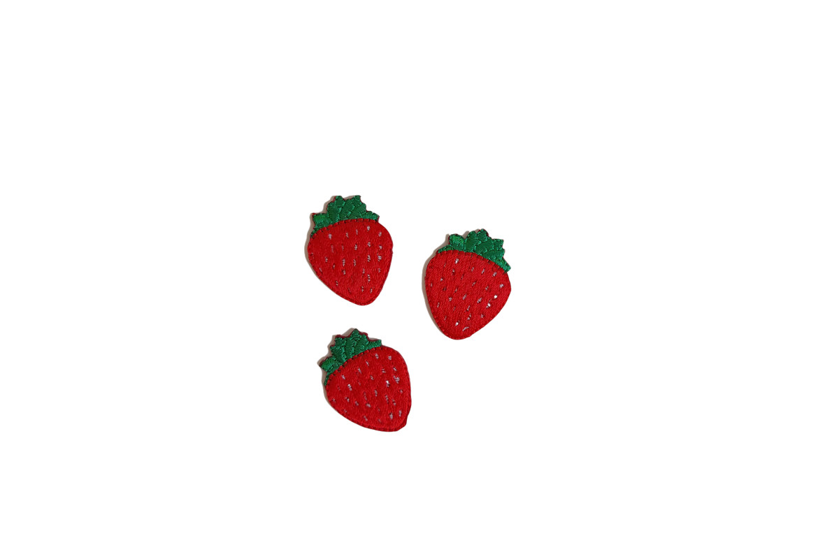Marbet Iron-on Patch - Strawberries