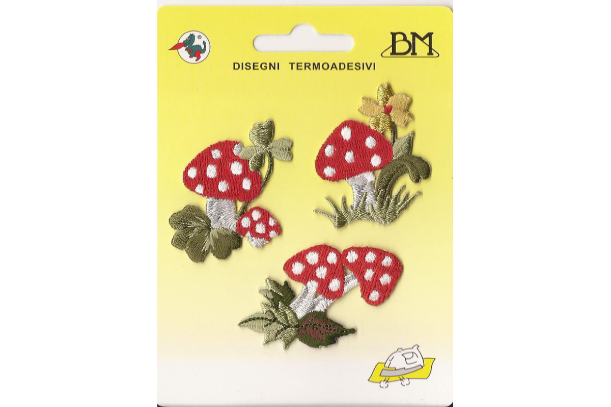 Disegni Termoadesivi - Funghi Disegni Termoadesivi - Funghi