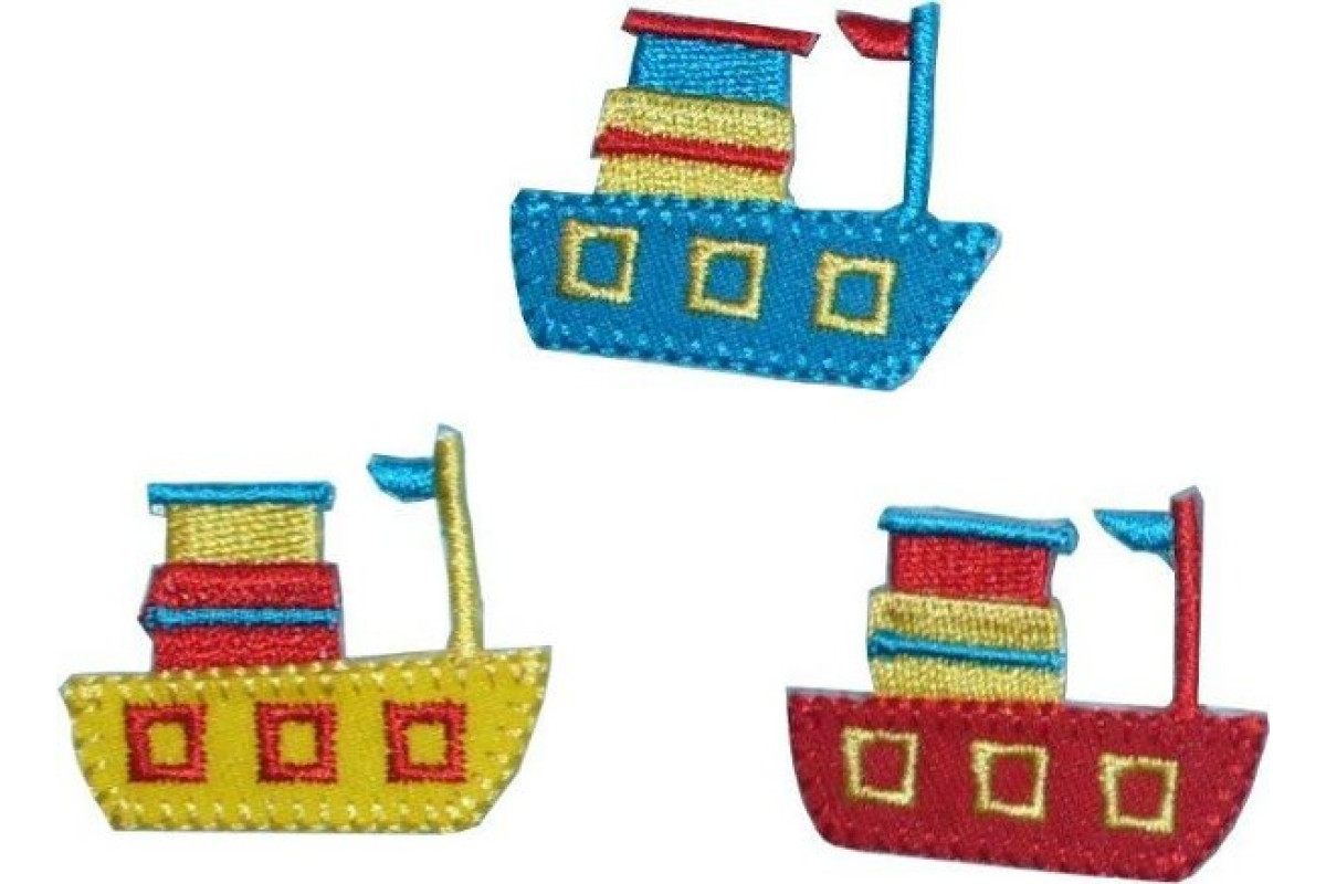 Pegatinas Termoadhesivas - Barcos Colorados Pegatinas Termoadhesivas - Barcos Colorados