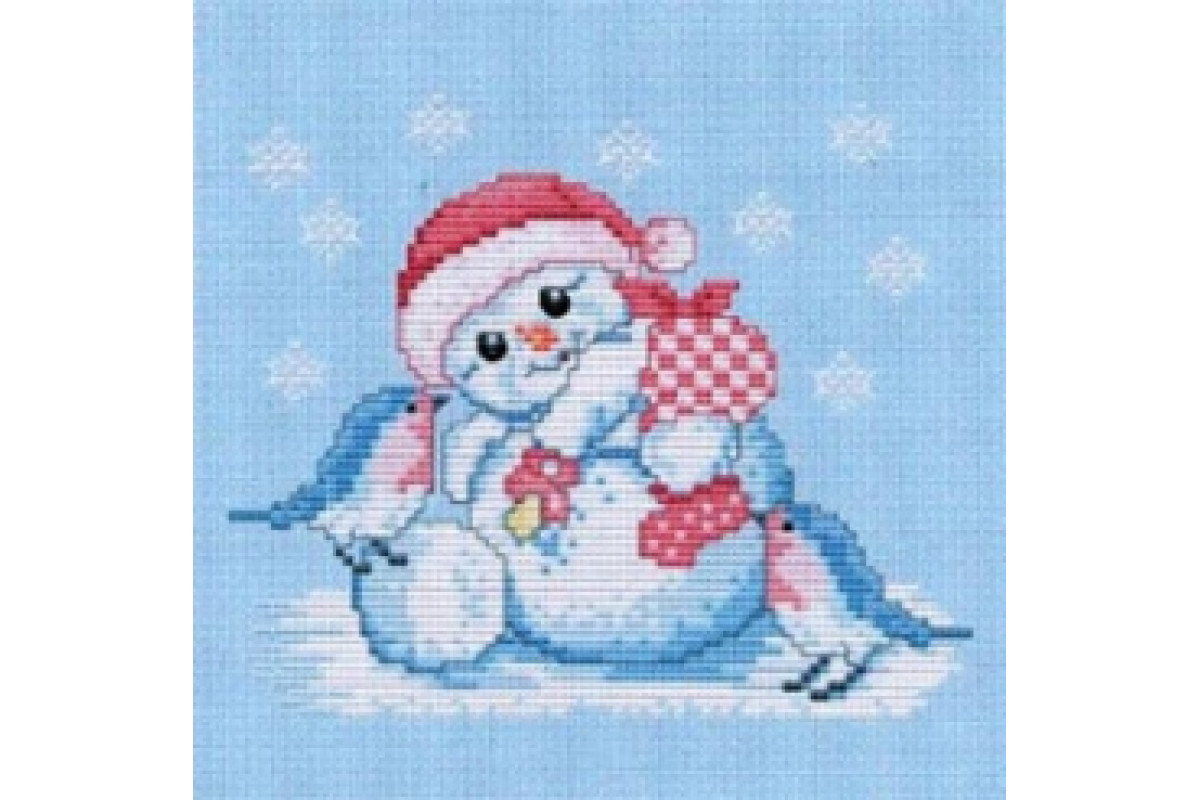 Counted Cross Stitch Charts - Snow Baby Counted Cross Stitch Charts - Snow Baby