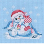 Schema Punto Croce - Snow Baby
