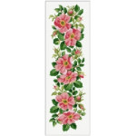 Schema Punto Croce - Wild Roses Border