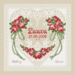 Schema Punto Croce - Anniversario