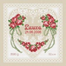 Schema Punto Croce - Anniversario