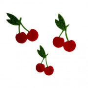 Felt Cherries