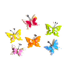 Decoraciones Feltro con Adhesivo - Mariposas Decoraciones Feltro con Adhesivo - Mariposas