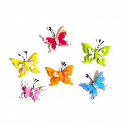 Felt Ornaments with Adhesive - Butterfly