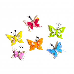 Decorazioni in Feltro con Adesivo - Farfalle