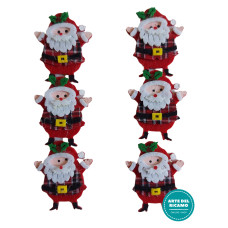Christmas Felt Decorations - Santa Claus Christmas Felt Decorations - Santa Claus