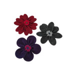 Flores Decorativos de Feltro Flores Decorativos de Feltro