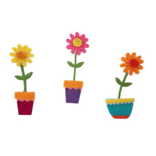 Decoraciones de Feltro - Girasoles de Feltro