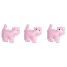 Felt Decoration - Cat Pink Felt Decoration - Cat Pink