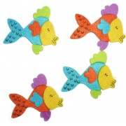 Felt Decoration - Colored Fish