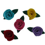 Decoraciones de Fieltro - Rosas Decoraciones de Fieltro - Rosas