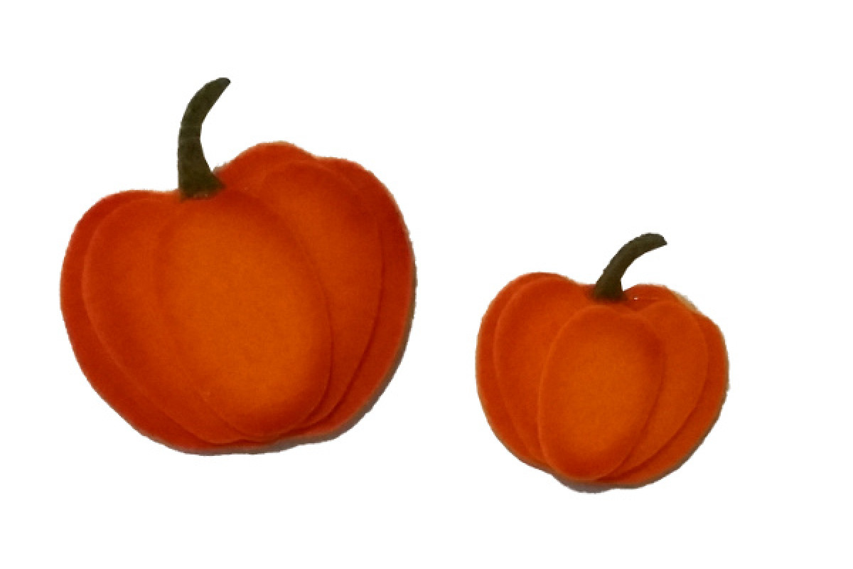 Decoraciones de Feltro - Calabazas