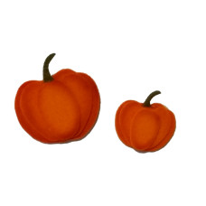 Felt Ornaments - Pumpkins Felt Ornaments - Pumpkins