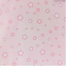 Pannolenci a Stelle Rosa - Altezza 90 cm Pannolenci a Stelle Rosa - Altezza 90 cm