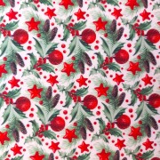 Pannolenci Fabric - Christmas Mistletoe - Size 90 cm