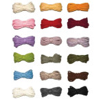 Natural Felt Threads Felt  - 3 mm diameter