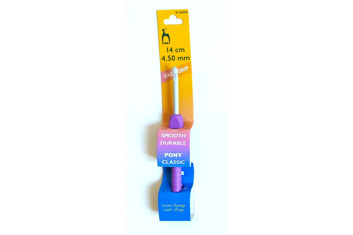 Pony - Ganchillo con Mango Ergonómico - 4,5 mm Pony - Ganchillo con Mango Ergonómico - 4,5 mm