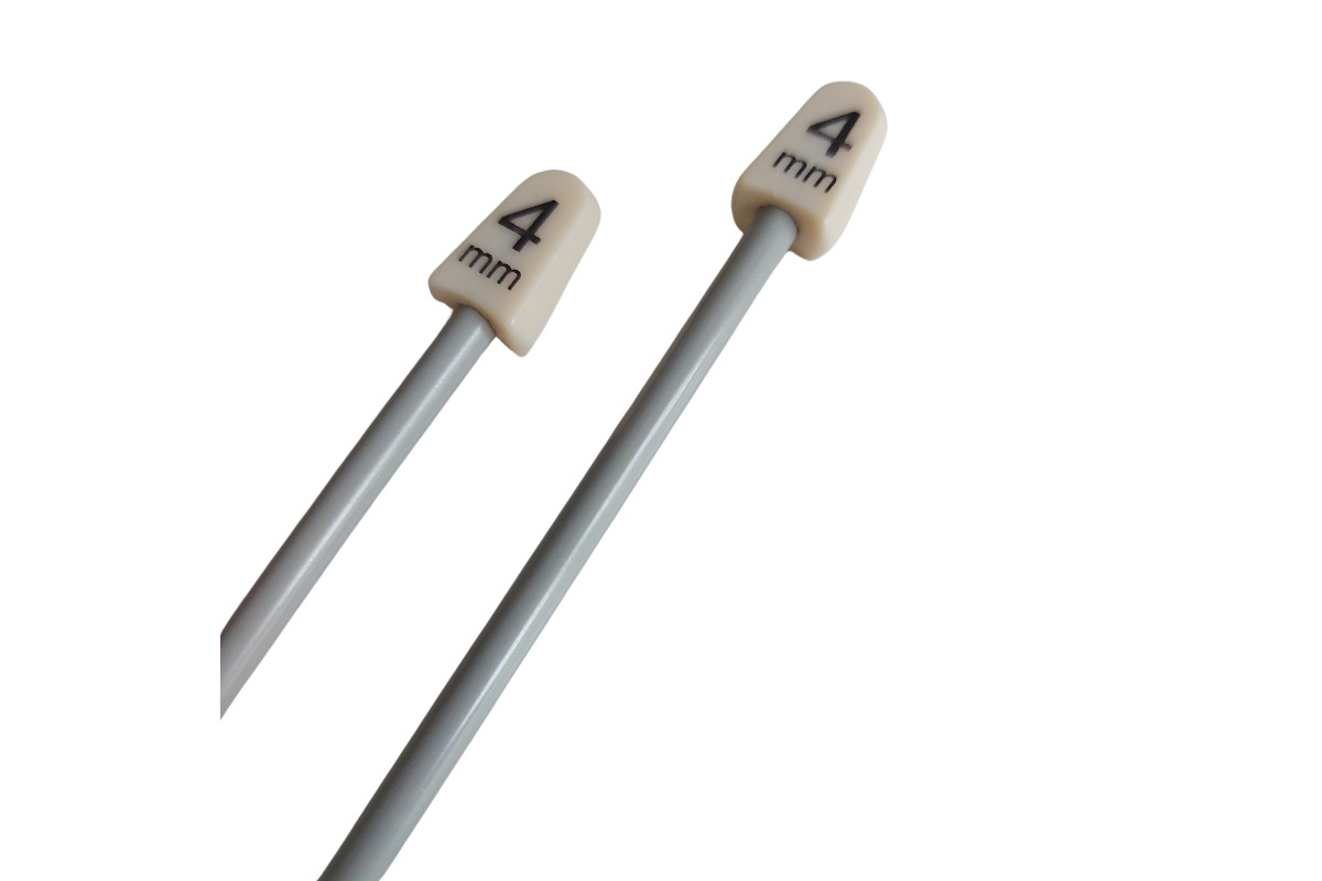 Prym - Agujas Ninos para Tejer de Aluminio - 4,00 mm Prym - Agujas Ninos para Tejer de Aluminio - 4,00 mm