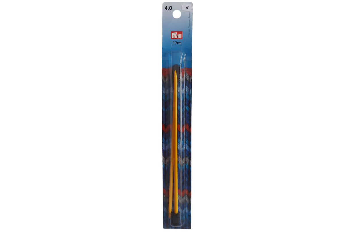 Prym - Ferri Maglia in Plastica per Bambini - 4,00 mm Prym - Ferri Maglia in Plastica per Bambini - 4,00 mm