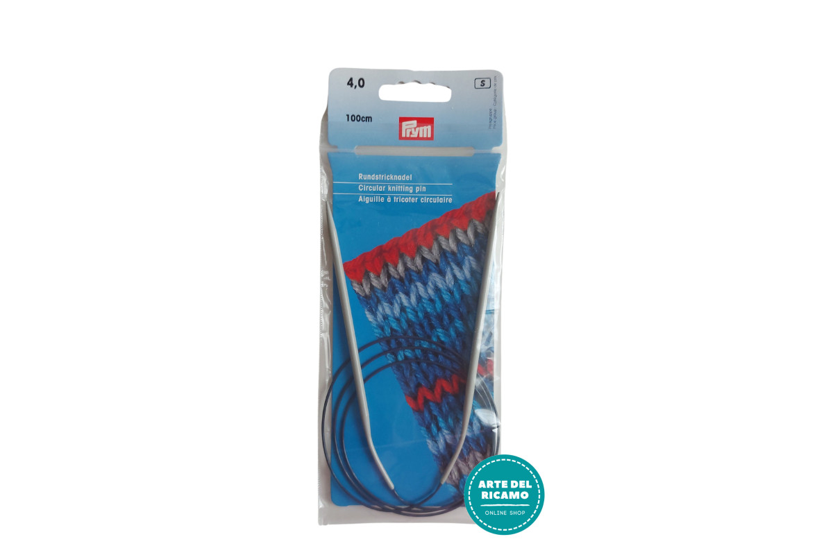 Prym - Circular Knitting Pins - 100 cm - 4,00 mm Prym - Circular Knitting Pins - 100 cm - 4,00 mm