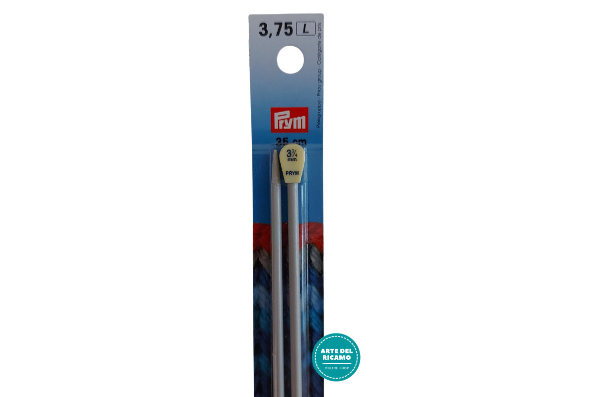 Prym - Agujas para Tejer de Aluminio - 35 cm - 3.75 mm Prym - Agujas para Tejer de Aluminio - 35 cm - 3.75 mm