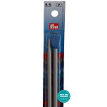 Prym - Agujas para Tejer de Aluminio - 35 cm - 5.50 mm Prym - Agujas para Tejer de Aluminio - 35 cm - 5.50 mm