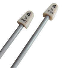 Prym - Agujas Ninos para Tejer de Aluminio - 4,50 mm