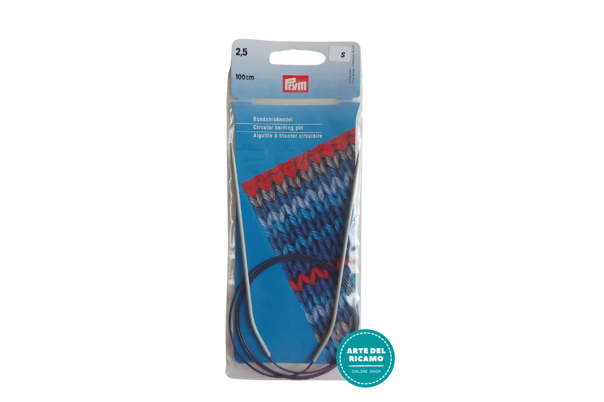 Prym - Ferri Circolari - 100 cm - 2,50 mm