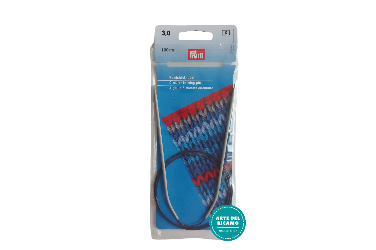 Prym - Circular Knitting Pins - 100 cm - 3,00 mm Prym - Circular Knitting Pins - 100 cm - 3,00 mm