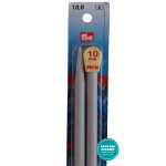 Prym - Agujas para Tejer de Plastico - 40 cm - 10.00 mm Prym - Agujas para Tejer de Plastico - 40 cm - 10.00 mm