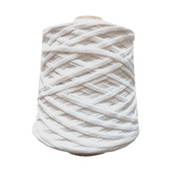 Arvier - Crochet Ribbon - White