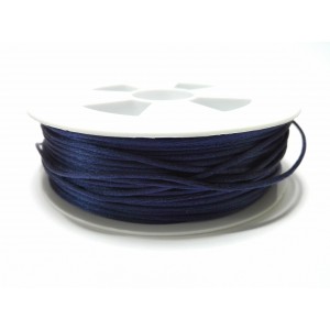 Orange Rattail Cord 1 mm - Blue