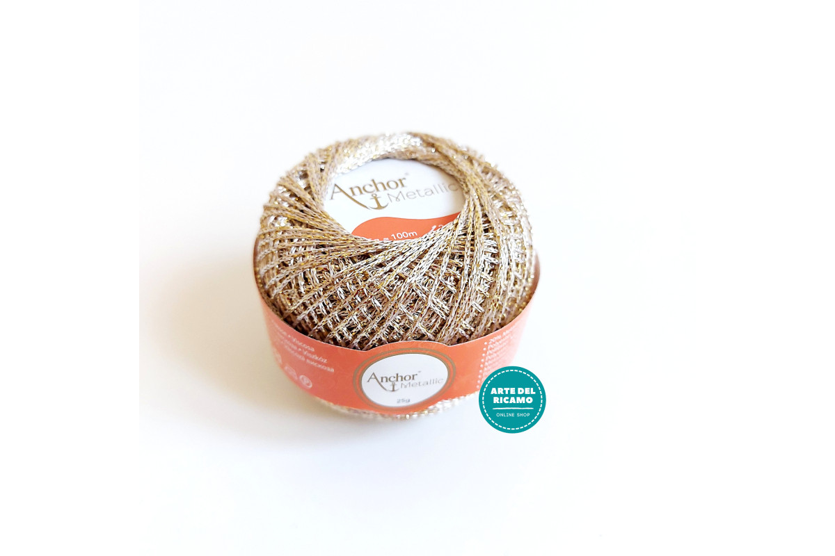 Anchor Artiste - Metallic Crochet Thread
