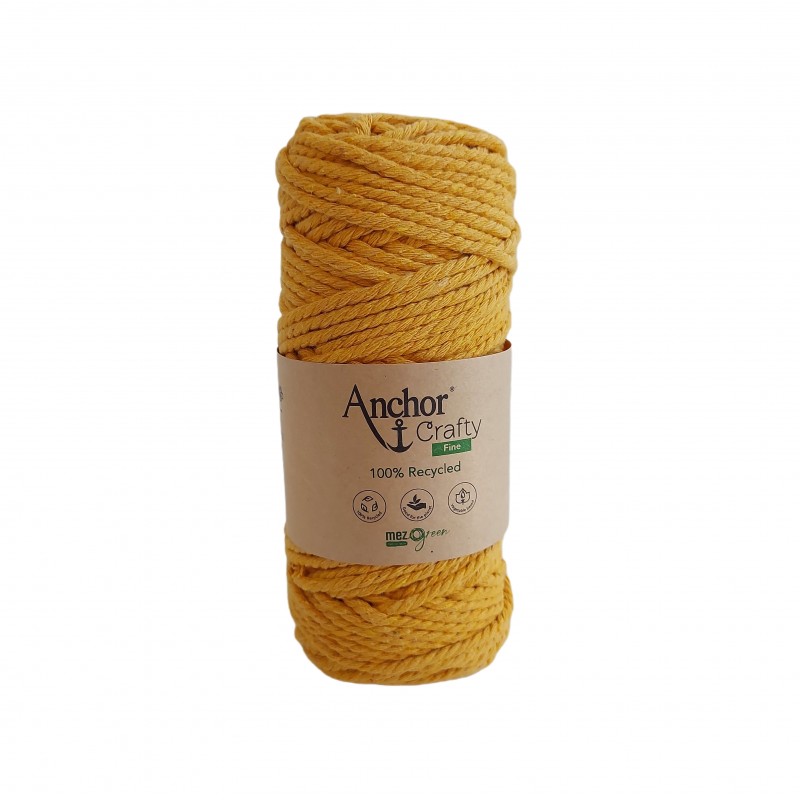 Anchor Crafty - Macramé Thread - Mustard Color