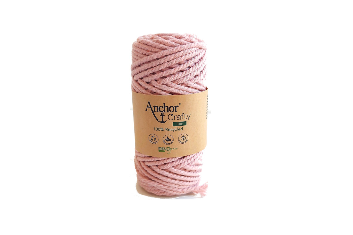Anchor Crafty - Cotone per Macramè - Rose Anchor Crafty - Cotone per Macramè - Rose