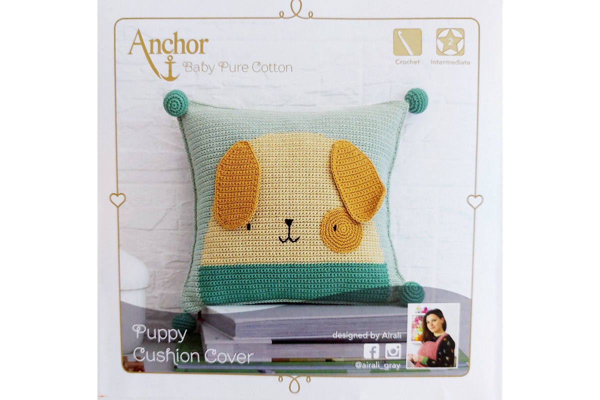 Anchor Baby Pure Cotton - Almohada Crochet Puppy Anchor Baby Pure Cotton - Almohada Crochet Puppy
