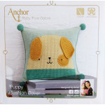 Anchor Baby Pure Cotton - Puppy Crochet Cushon Cover Anchor Baby Pure Cotton - Puppy Crochet Cushon Cover